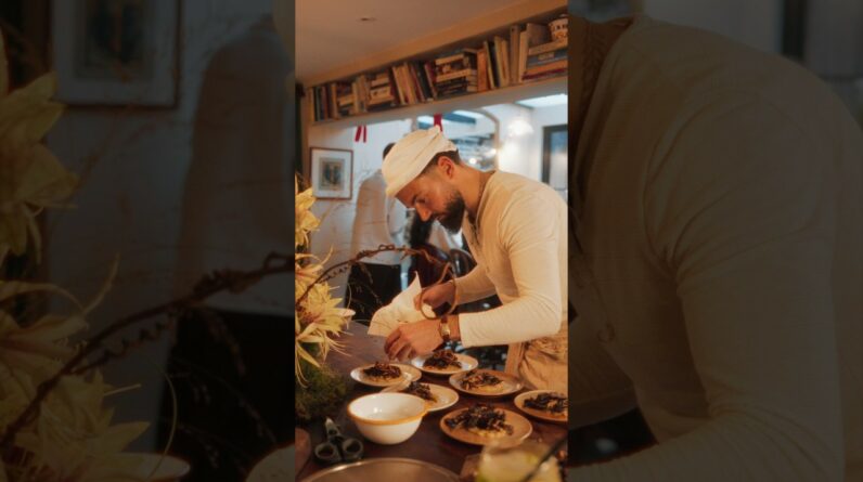 This is what happens when you hire me to cook you a private dinner.. #shorts