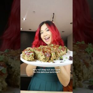 Swap out your meat for this delicious LENTIL LOAF