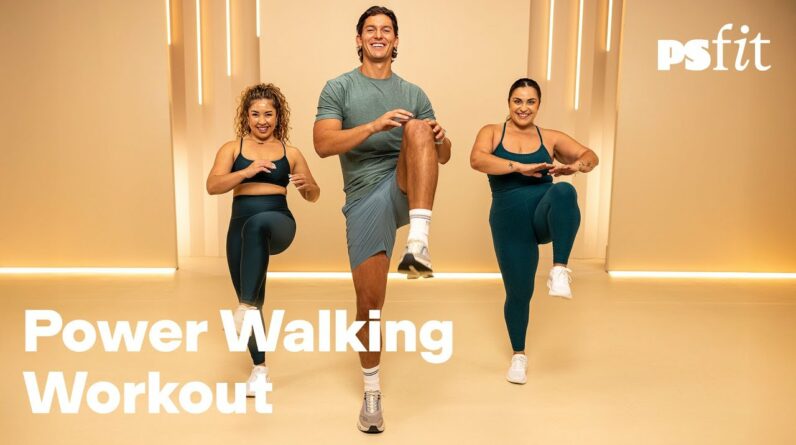 30-Minute At-Home Power Walking Workout | Tanner Courtad | Low Impact Cardio