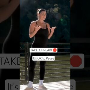 It's OK to Take a Break! (Squat Series) 🧘‍♀️ #Shorts #ListenToYourBody  #tiuteam