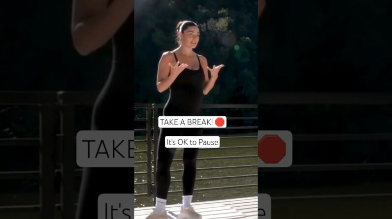 It's OK to Take a Break! (Squat Series) 🧘‍♀️ #Shorts #ListenToYourBody  #tiuteam