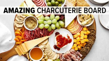 Easiest CHARCUTERIE BOARD for the Holidays (Best Christmas Appetizer!)