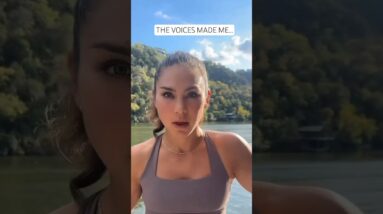 The voices told me to do it… 🤫 Join Stef! #Shorts #NewYearNewYou