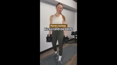How to do a Kickstand Deadlift