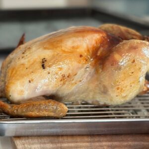 Let’s butcher and eat this chicken