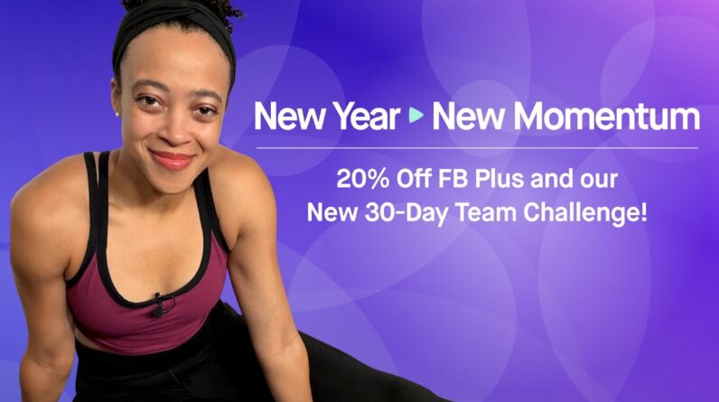 New Year, New Momentum: 20% Off FB Plus and Our New 30-Day Challenge!