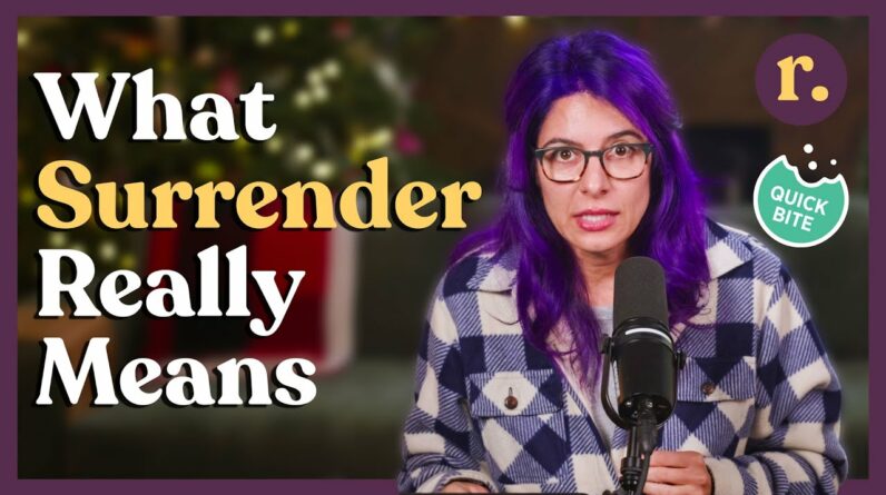 Ep 30: What Surrender Really Means — And Why It Sets You Free | Relish Podcast (Quick Bite)