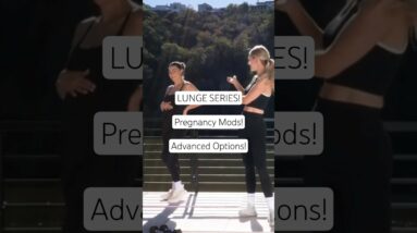 Lunge Series! 💪 (Pregnancy & Advanced Options!)  #tiuteam #tiu #strengthtraining