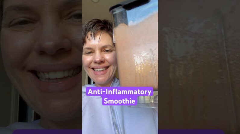 Anti-Inflammatory Chocolate Mint Smoothie (25 Grams Protein) #antiinflammatorydiet #smoothierecipes