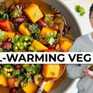 The MOST DELICIOUS VEGETARIAN CHILI | Hearty, Nourishing & Comforting